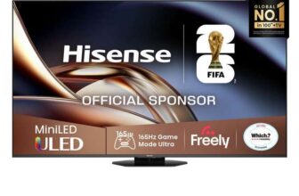 Hisense 75U8QTUK 75 Inch Mini LED HD Smart TV
