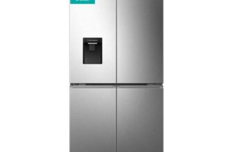 Hisense RQ5P470SMIE Wifi Connected American Fridge Freezer Cross Door with Water Dispenser