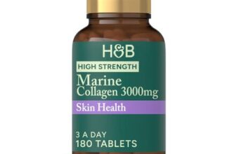 Holland & Barrett Marine Collagen with Vitamin C 180 Tablets