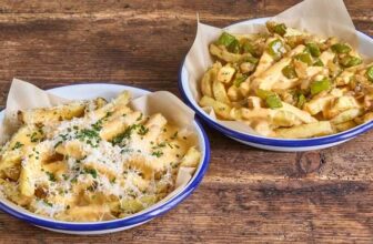 Honest Loaded chips for just £5, lunch or tea, served all day, every day