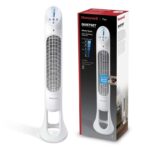 Honeywell QuietSet Whole Room Oscillating Tower Fan (5 Speed Settings, Oscillating 80, Timer Function, Remote Control) (Prime Exclusive)