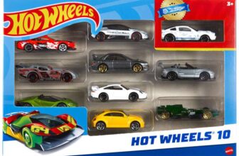 Hot Wheels Toy Cars & Trucks in 1:64 Scale (Assorted Styles, One Random Set), Set of 10 (Prime Day Deal)