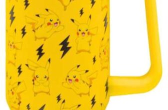 Hox Pokémon Yellow Travel Cup – 1200ml – Free C&C