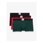 Hugo Online Only 3 Pack Cotton Rich Logo Trunks