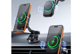 INIU 3-in-1 Wireless Car Charger for Magsafe
