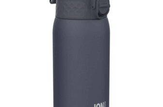 ION8 Lightweight Steel Kids Water Bottle, 400ml/13oz