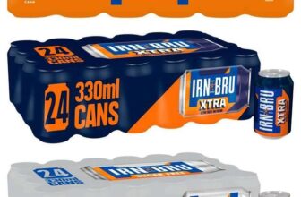 IRN-BRU Regular / Xtra / Sugar Free 24 x 330ml