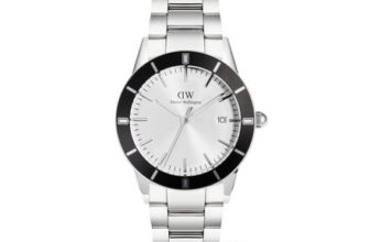 Iconic Paradigma Link Black Bezel Watch