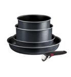 Ingenio So Light L7239523 5-Piece Pot and Pan Set – Black
