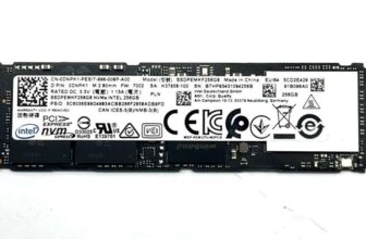 Intel SSDPEMKF256G8 256GB M.2 2280 PCIe NVMe Internal SSD 0DNPK1 3.0 x – used – w/code sold by Renew IT