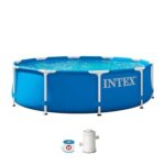 Intex 28202UK 10ft X 30in Metal Frame Pool with Pump