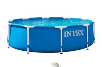 Intex 28202UK 10ft X 30in Metal Frame Pool with Pump