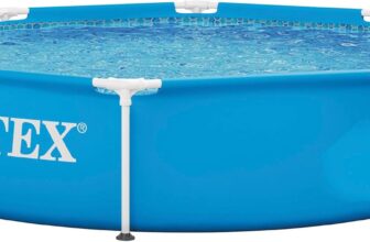Intex 8 ft x 20-inch Metal Frame Pool