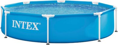 Intex 8 ft x 20-inch Metal Frame Pool