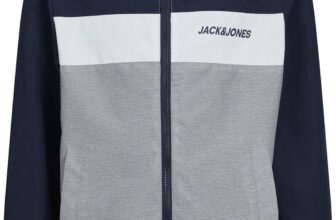 JACK & JONES Kids Hooded Long Sleeve Bomber Jacket