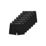 JACK & JONES Mens 7 Pack Huey Trunks