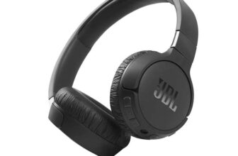 JBL Tune 660 NC Wireless On-Ear Bluetooth Headphones with Active Noise Cancellation Black (w/Checkout Voucher)
