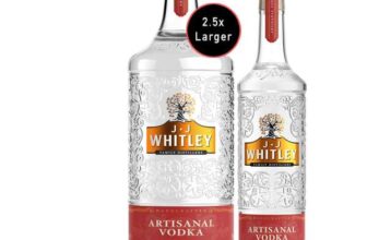 JJ Artisanal Vodka Extra Large 1.75 Litre ABV 37.5%