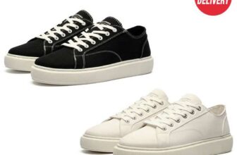 Jack & Jones Mens Classics Apsire Canvas Shoes (2 Colours / Sizes 7-12) – With Code