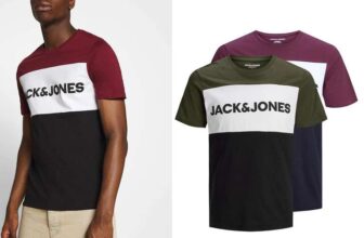 Jack & Jones Official eBay Store Sale e.g. Pack Of 2 Jack & Jones Logo T-shirt- Forest Night Port Royale, Size S