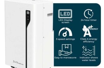 Jack Stonehouse Portable Air Conditioning Unit 12000BTU Cooling Fan Aircon