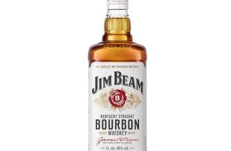 Jim Beam White Label Kentucky Bourbon 1L