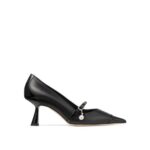 Jimmy Choo Aren 65 Leather Pumps