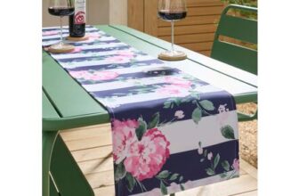 Joanna Hope Ascott Floral Wipe Clean Table Runner