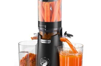 Juicer Machines, 135MM Wide Chute for Whole Fruit and Vegetable