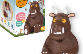 Jumbo I Learn The Gruffalo – My First Speaking Companion – 4 Game Modes, 90 Mins Film Audio, Stories, Songs & Night Light for Children Interactive Electronic Kids Learning Toy – Girls & Boys Age 3