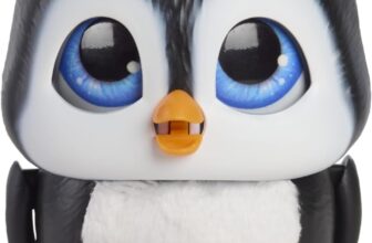 Just Play furReal Handfuls Shivers the Penguin, 3.5 Inch Interactive Toy, for Boys and Girls, Ages 4 and Up