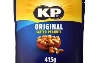 KP Nuts Original Salted Peanuts, 415g Share Pack