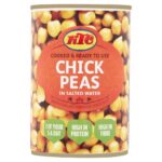 KTC Chick Peas 400g / KTC Chopped Tomatoes 400g / KTC Red Kidney Beans in Salted Water 400g (Nectar)