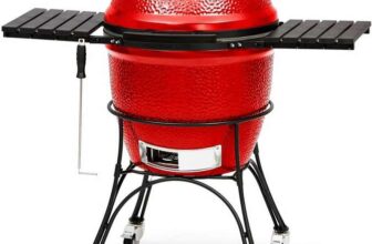 Kamado Joe Classic II KJ23RHC Outdoor Cooking Ceramic Grill With Airlift Hinge Free KJ-CHAR Big Block XL Lump Charcoal