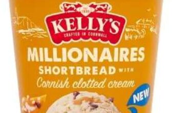 Kellys Millionaires Shortbread with Cornish Clotted Cream 425ml – Killington
