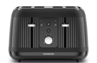 Kenwood Dawn Toaster, 4 Slot Toaster, Reheat, 5 Browning Settings, Defrost and Cancel Functions, Pull Crumb Tray
