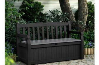 Keter Eden 2-in-1 Bench Storage Set