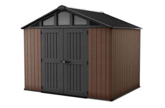 Keter Stronghold Shed 10x8ft Brown – Prime Deal