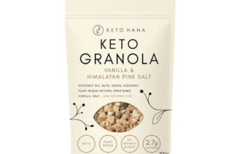 Keto Hana Vanilla & Himalayan Pink Salt Keto Granola 300g