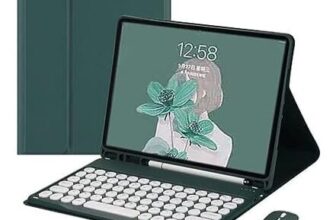 Keyboard Case for Galaxy Tab S10 plus and S9 12.4-Inch