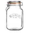 Kilner Klip Top square Storage Jar 1.5kg (Nectar Price)