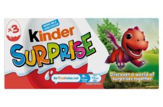 Kinder Surprise Chocolate Eggs with Toy Multipack 3 x 20g