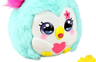 Kiss-meez Owl – Electronic Kids Owl Toy, Cute Interactive Kissing Plush Pet with Adorable Collectible Friends – 30 Sounds & Reactions and Accessories – Girls & Boys Gifts for Ages 3