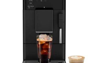 KitchenAid KF2 Fully Automatic Espresso Machine with Iced Coffee, Built-In Grinder, IntelliGrind Technology, Prime Deal