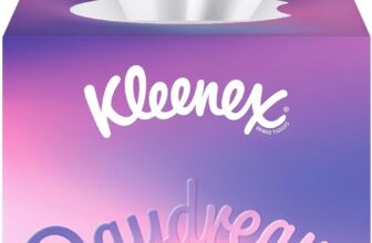 Kleenex Take a Moment Collection Facial Tissues – Single Cube Tissue Box – Always Soft and Strong in Aid of Mind Charity – Packaging May Vary