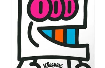 Kleenex Tissues Mr Doodle Limited Edition Cube (48 Tissues)