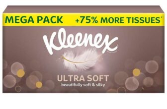 Kleenex Ultra Soft Tissues Beautifully Soft And Silky Tissues – Single Mega Pack