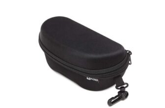 Kono Hard Shell Glasses Case Portable EVA Zipper Sunglasses Storage Bag