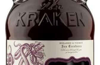 Kraken Black Cherry & Madagascan Vanilla Black Spiced Rum 40% ABV 70cl Rich Black Cherry, Madagascan Vanilla & Warming Spice