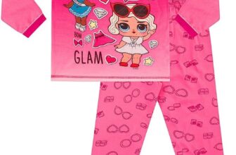 L.O.L. Surprise Girls LOL Suprise Put A Sash On It Long Pink Pyjamas